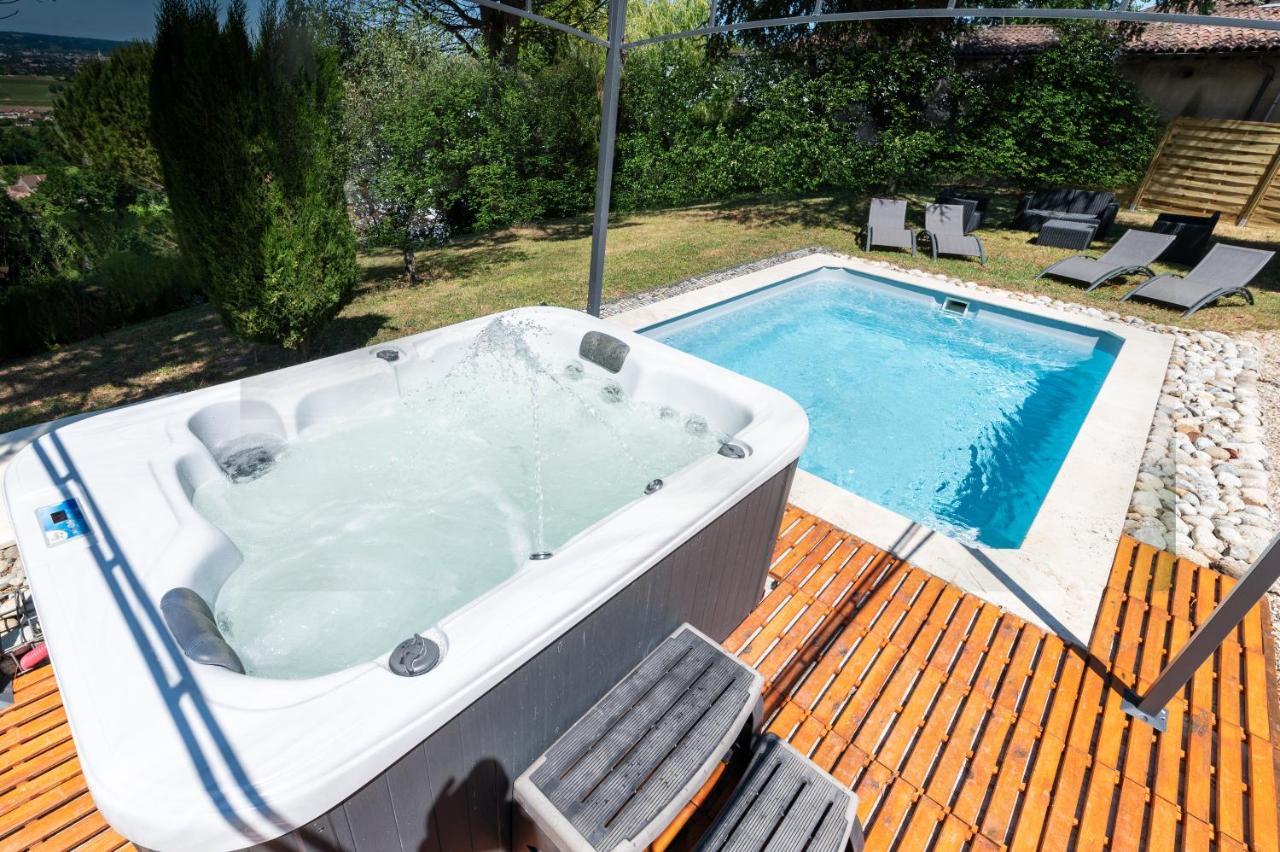 Maison Monbazillac Avec Piscine 2-4 Pax Luaran gambar